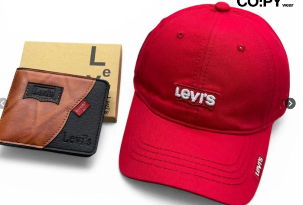 COMBO GORRA LEVI´S + BILLETERA