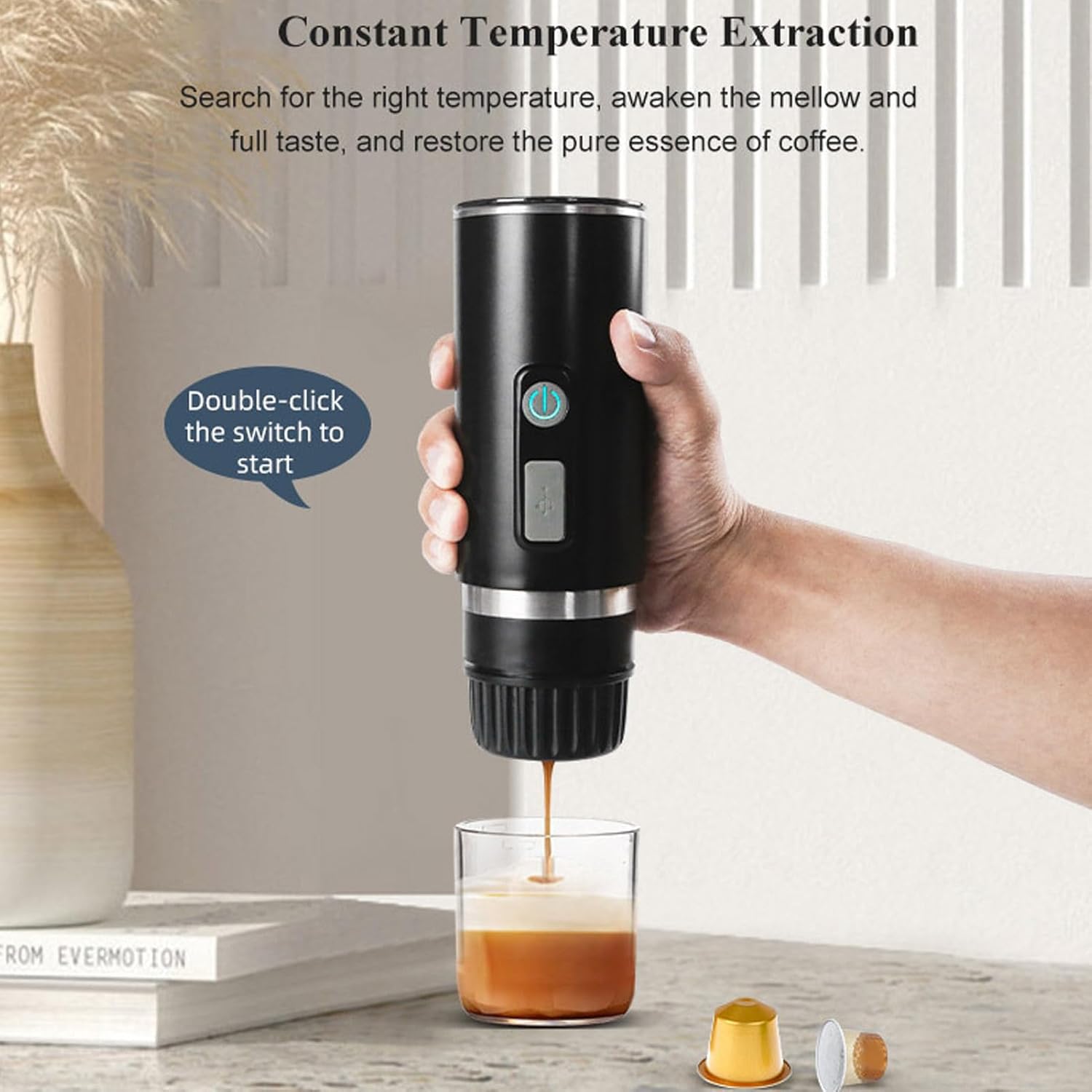 Cafetera Espresso Portátil - Componentes