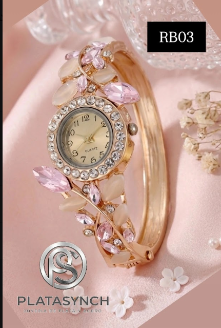 RB03 - Reloj de Cuarzo brass Estilo Koreano