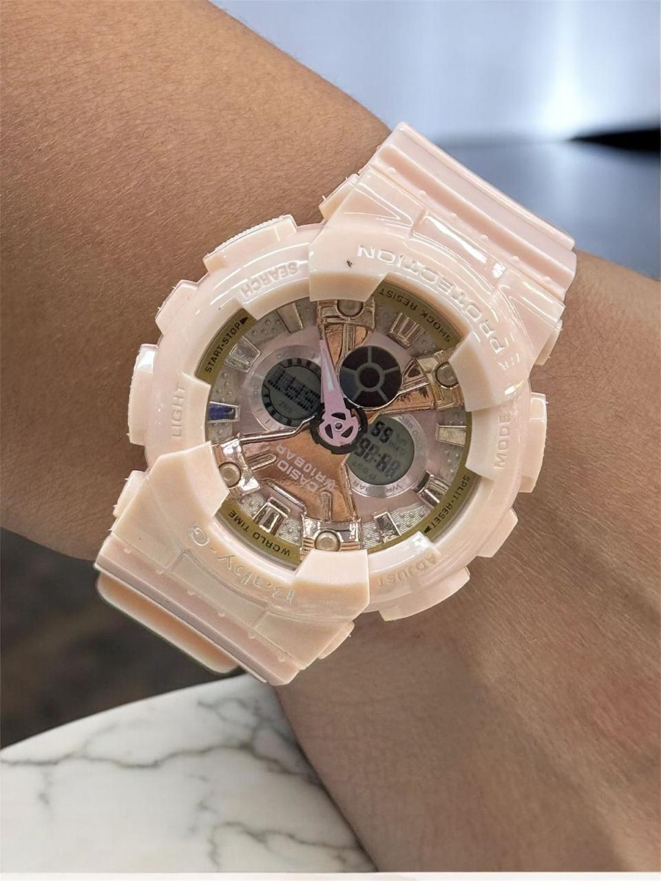 RELOJ BABY G - BEIGE