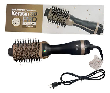 💇 Kit Cabello Perfecto — Combo (Cepillo Secador + Nano Titanium)